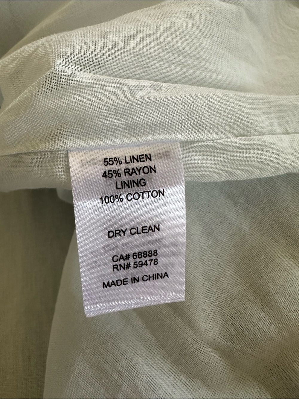 New Caroline Constas Strapless Pleated Maxi Dress S Linen Blend Baby Blue - Picture 8 of 12